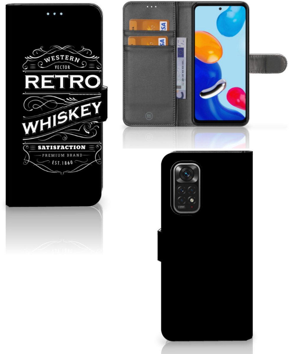 Xiaomi Redmi Note 11/11S Book Cover Whiskey