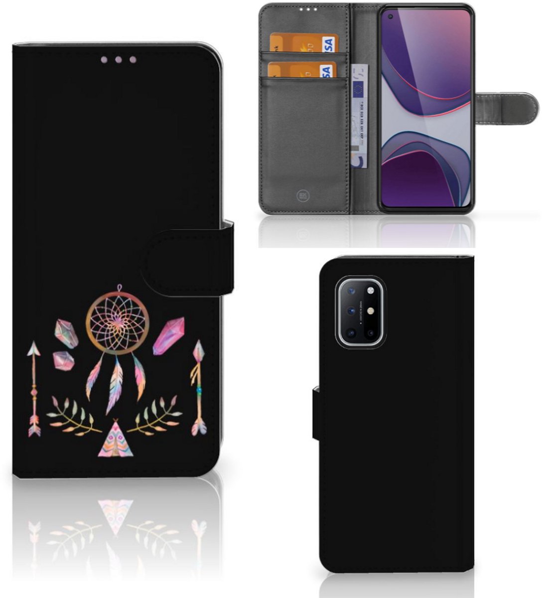 OnePlus 8T Leuk Hoesje Boho Dreamcatcher