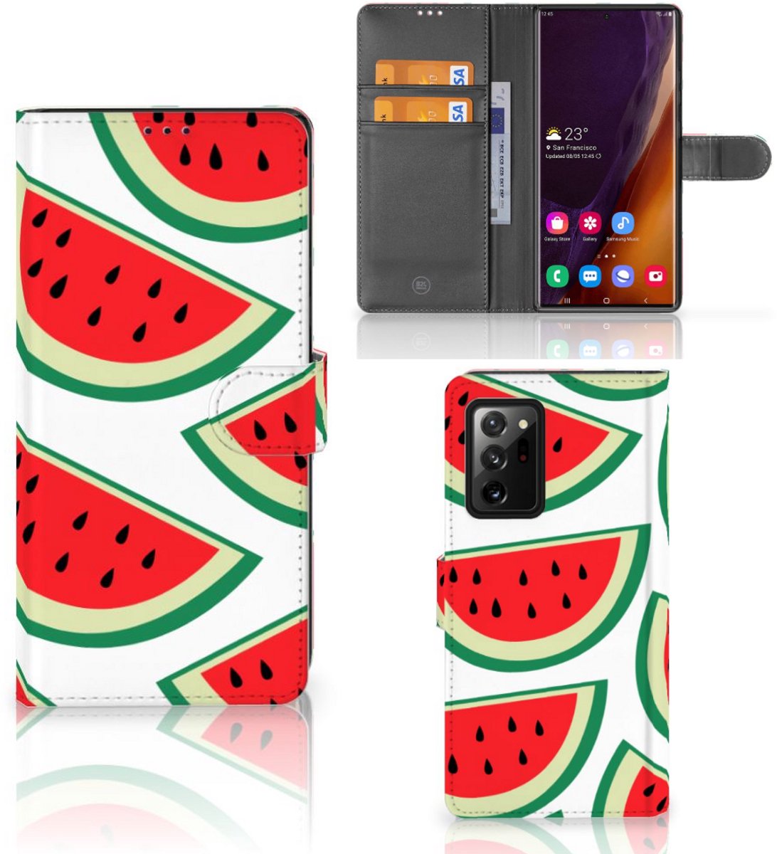 Samsung Galaxy Note20 Ultra Book Cover Watermelons