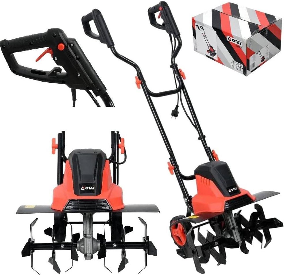 Elektrische Tuinfrees - Bodemwoeler Cultivator