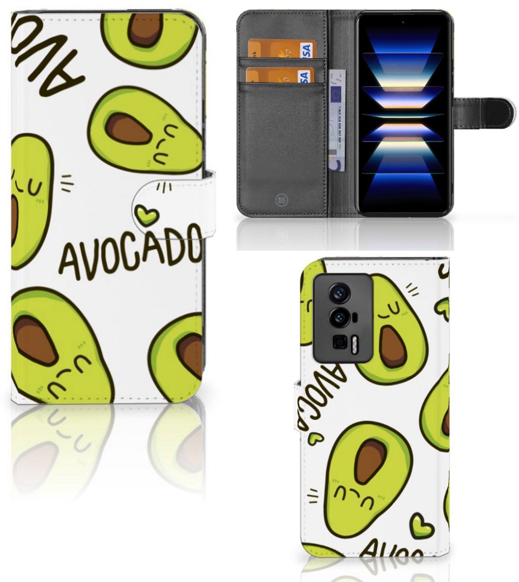 Xiaomi Poco F5 Pro Leuk Hoesje Avocado Singing