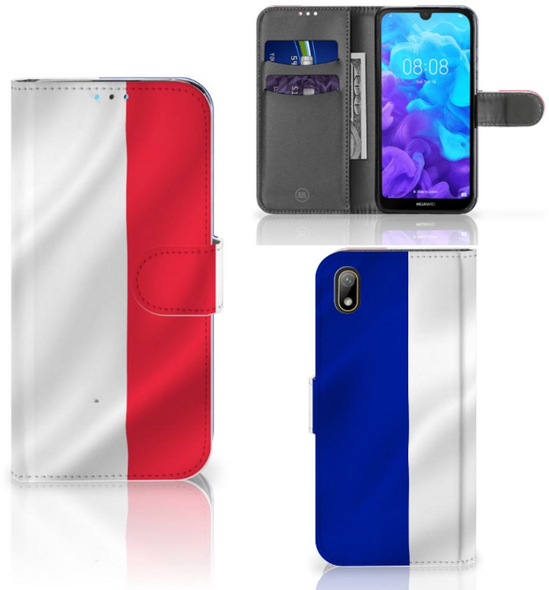 Huawei Y5 (2019) Bookstyle Case Frankrijk