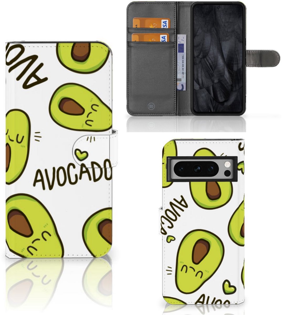 Google Pixel 8 Pro Leuk Hoesje Avocado Singing