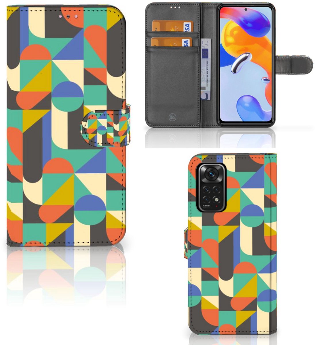 Xiaomi Redmi Note 11 Pro 5G/4G Telefoon Hoesje Funky Retro
