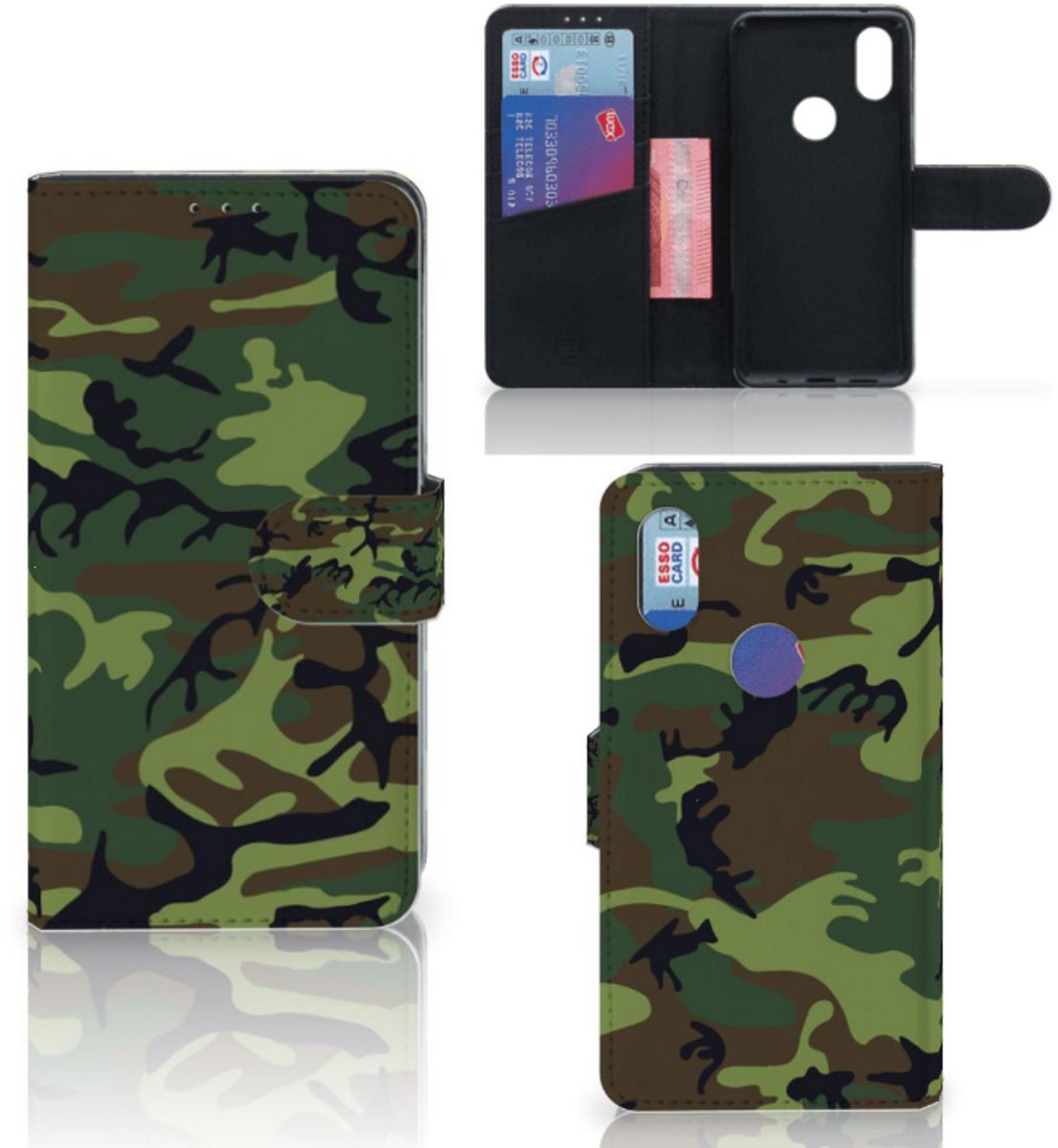 Xiaomi Mi Mix 2s Telefoon Hoesje Army Dark