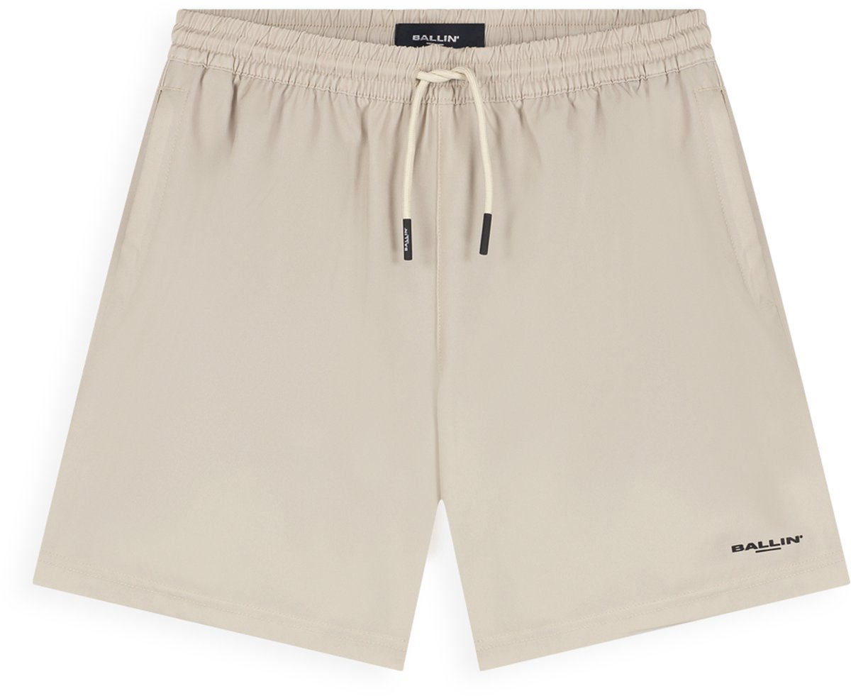Ballin Amsterdam - Jongens Regular fit Swimwear Casual - Taupe - Maat 14