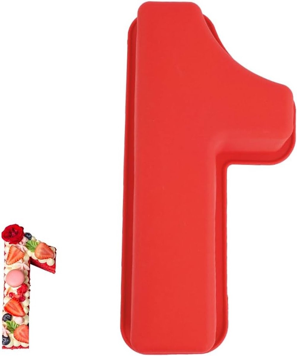 Siliconen cakevormen voor nummers, ideaal voor verjaardagen, bruiloften en jubileumtaarten, perfect voor DIY bakprojecten en decoratie