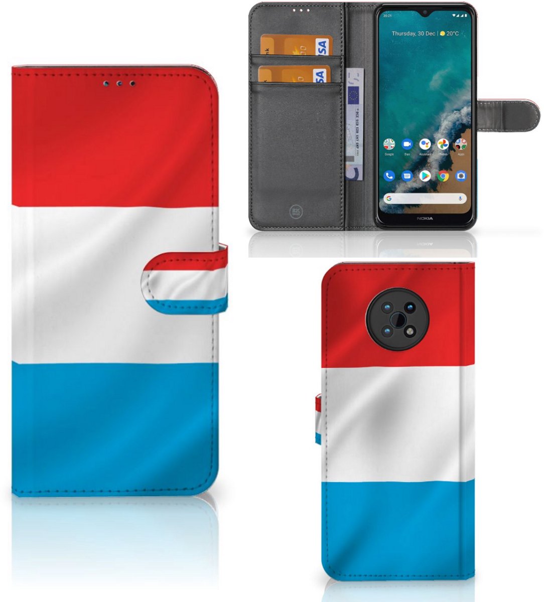 Nokia G50 Bookstyle Case Luxemburg