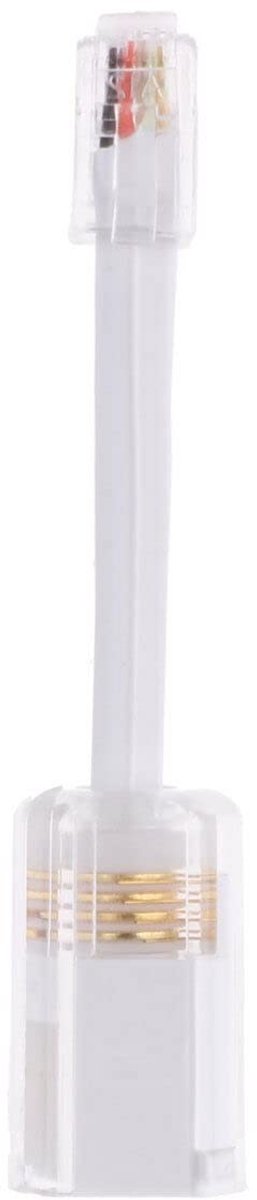 DragonTrading® Long Clear Phone Coil Cord - 3 Pack - 360° Draaiend Telefoon Kabel Ontwinder