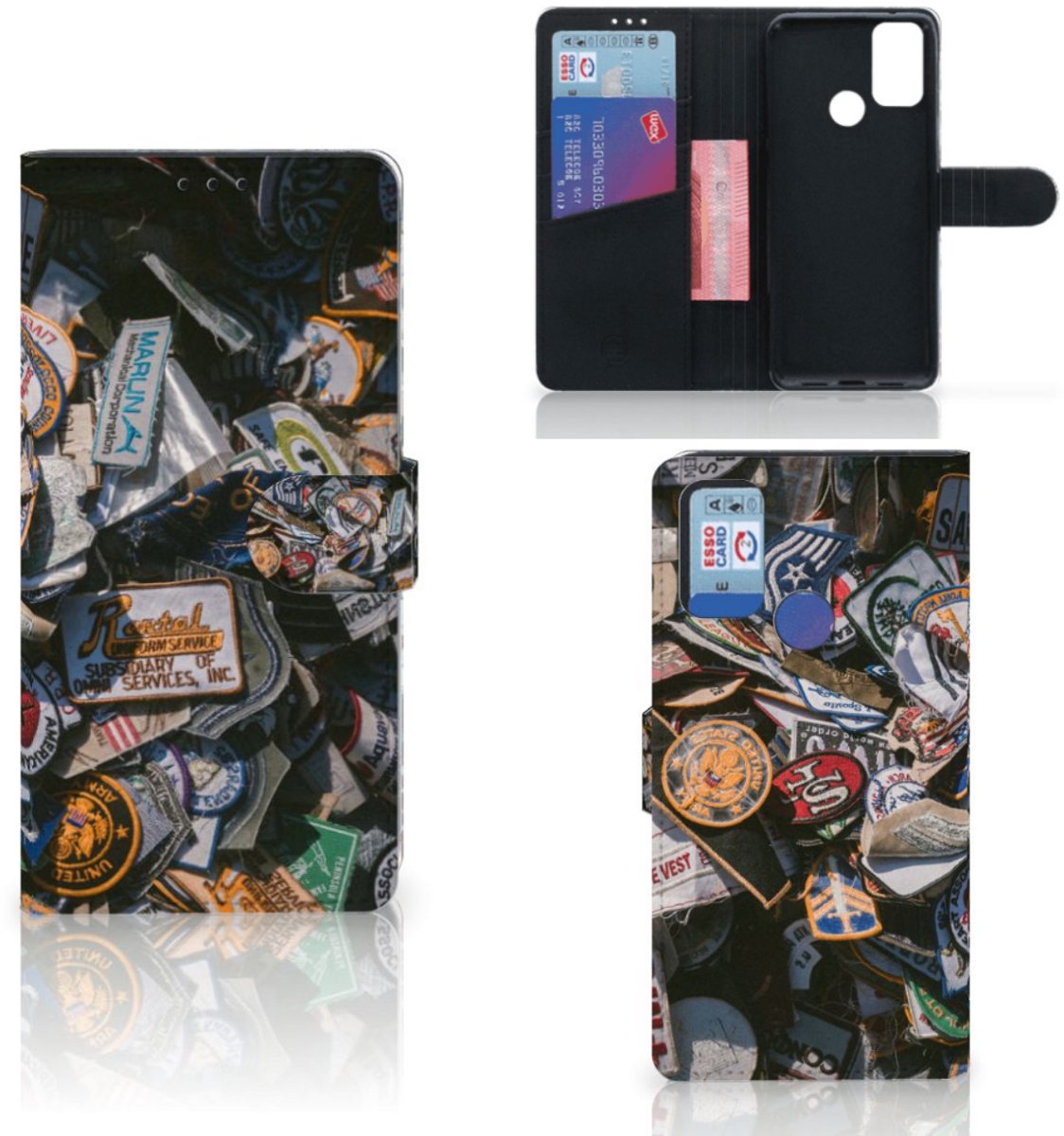 Alcatel 1S (2021) Telefoonhoesje met foto Badges