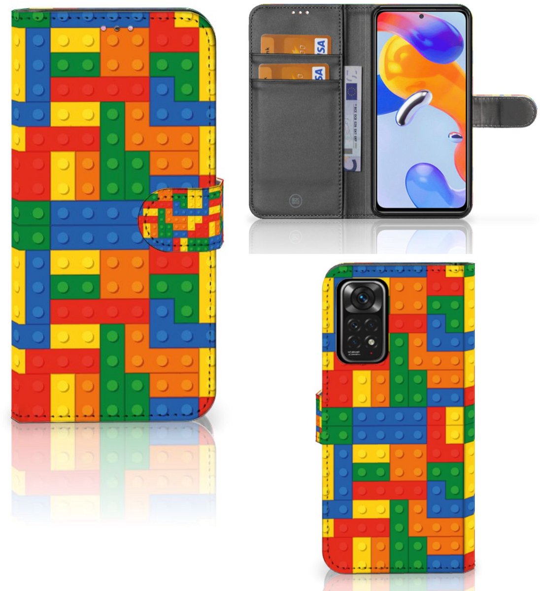 Xiaomi Redmi Note 11 Pro 5G/4G Telefoon Hoesje Blokken