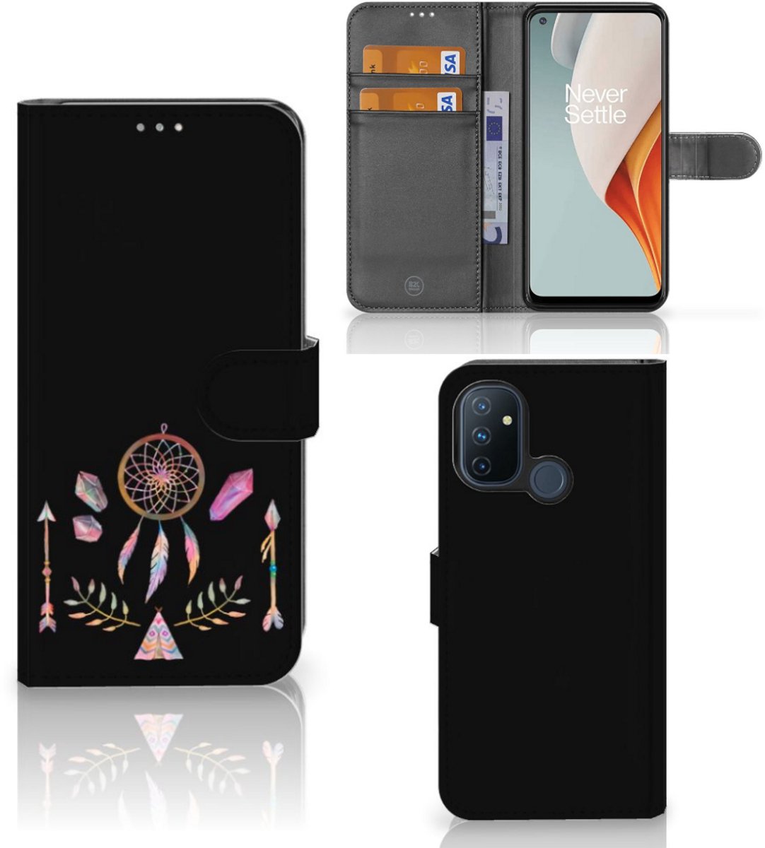 OnePlus Nord N100 Leuk Hoesje Boho Dreamcatcher