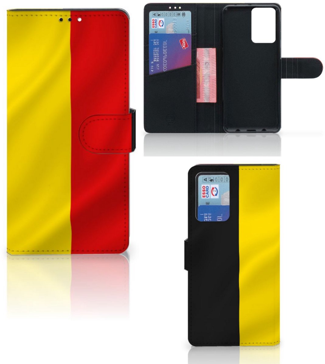 Xiaomi Redmi Note 10 Pro Bookstyle Case Belgische Vlag