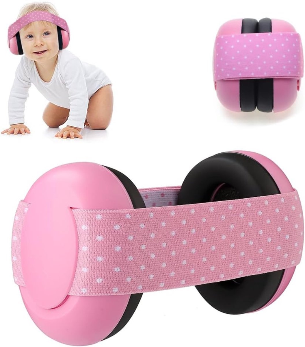 Quvo® Gehoorbescherming Baby - Gehoorbescherming - Roze - 7cm x 4cm x 12cm ; 0.14 kg