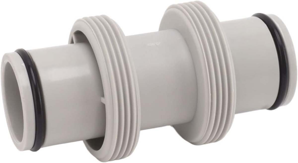 Poolslangadapter 1.5 Inch - Rechte Verbinding voor Intex Zwembadstofzuigers en Slangaansluitingen - Duurzaam en Efficiënt