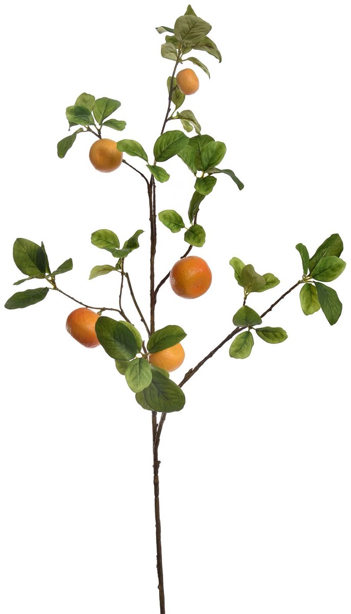 Pure Royal kunsttak tak 104cm oranje