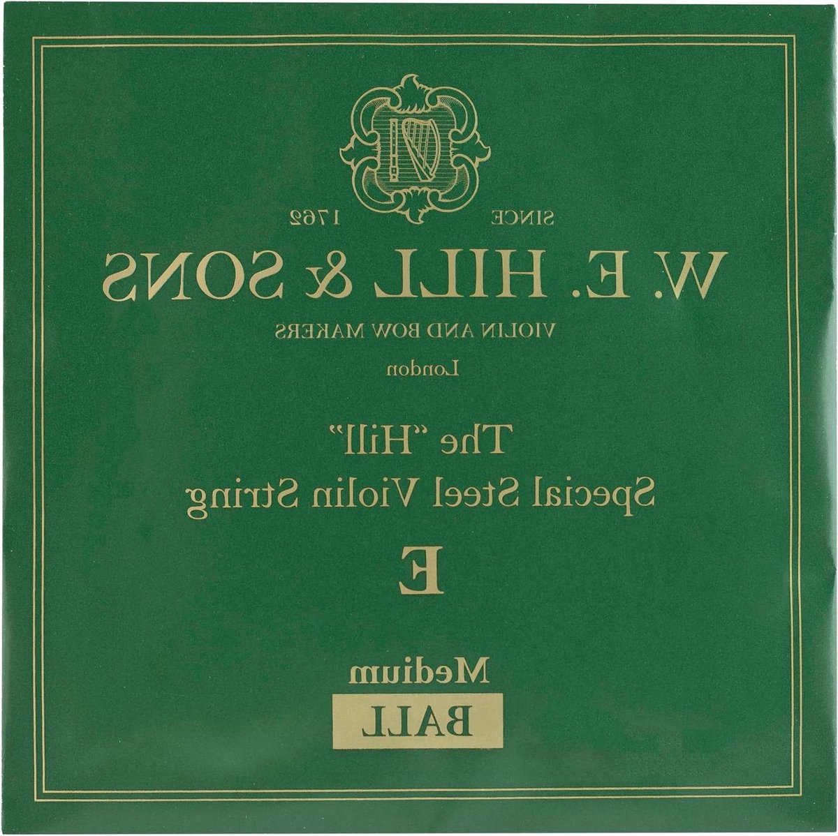 Hill Violin String 4410 MB, E String Med. Ball End