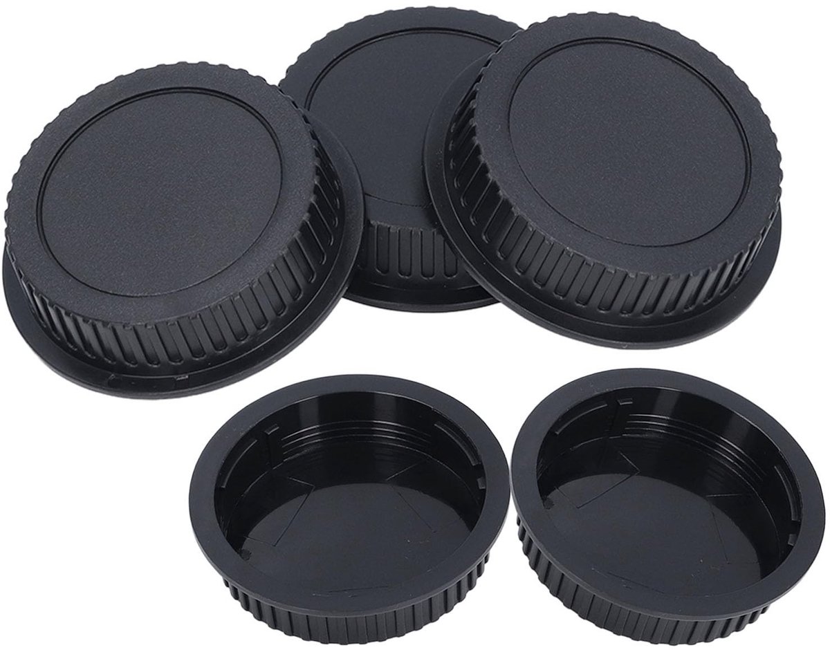 Allecto - Pack Achterste Lensdop voor EF Lenzen - Stofbescherming voor DSLR en Micro SLR Camera's
