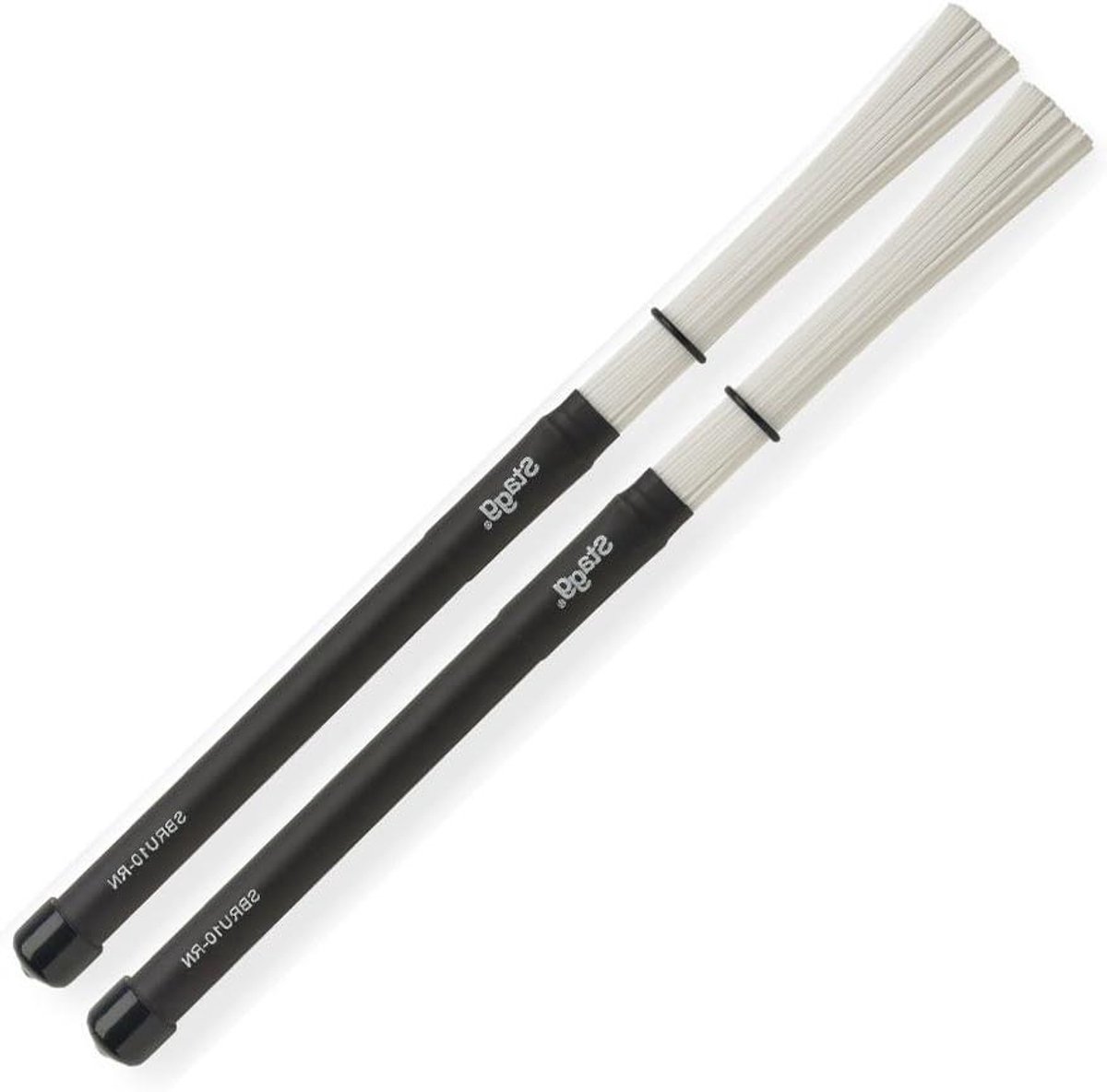 Drumborstels - Drum Borstels - Muziek Maken - Meer dan 100 draden - 35 cm - Chroom