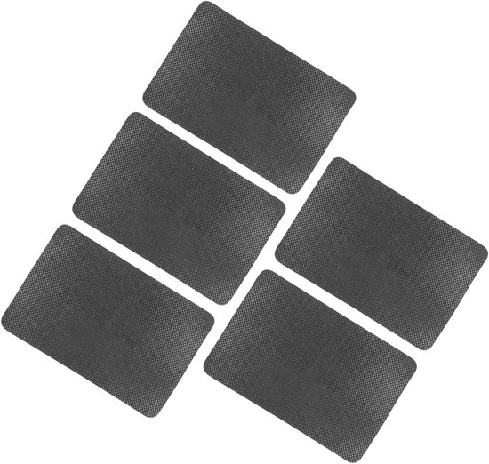 PVC Reparatiepleisters - Bootreparatieset Waterdicht - Opblaasbare Waterspullen Herstellen - Sterk Duurzaam PVC Materiaal - 15 X 10 Cm - Zwart — afbeelding 4