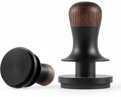 Espresso Tamper - Koffie Tamper - Consistente Druk - Gekalibreerd met Klik - 58mm - Zwart
