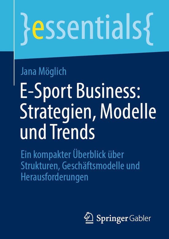 Business and Economics (German Language) - E-Sport Business: ... - cover
