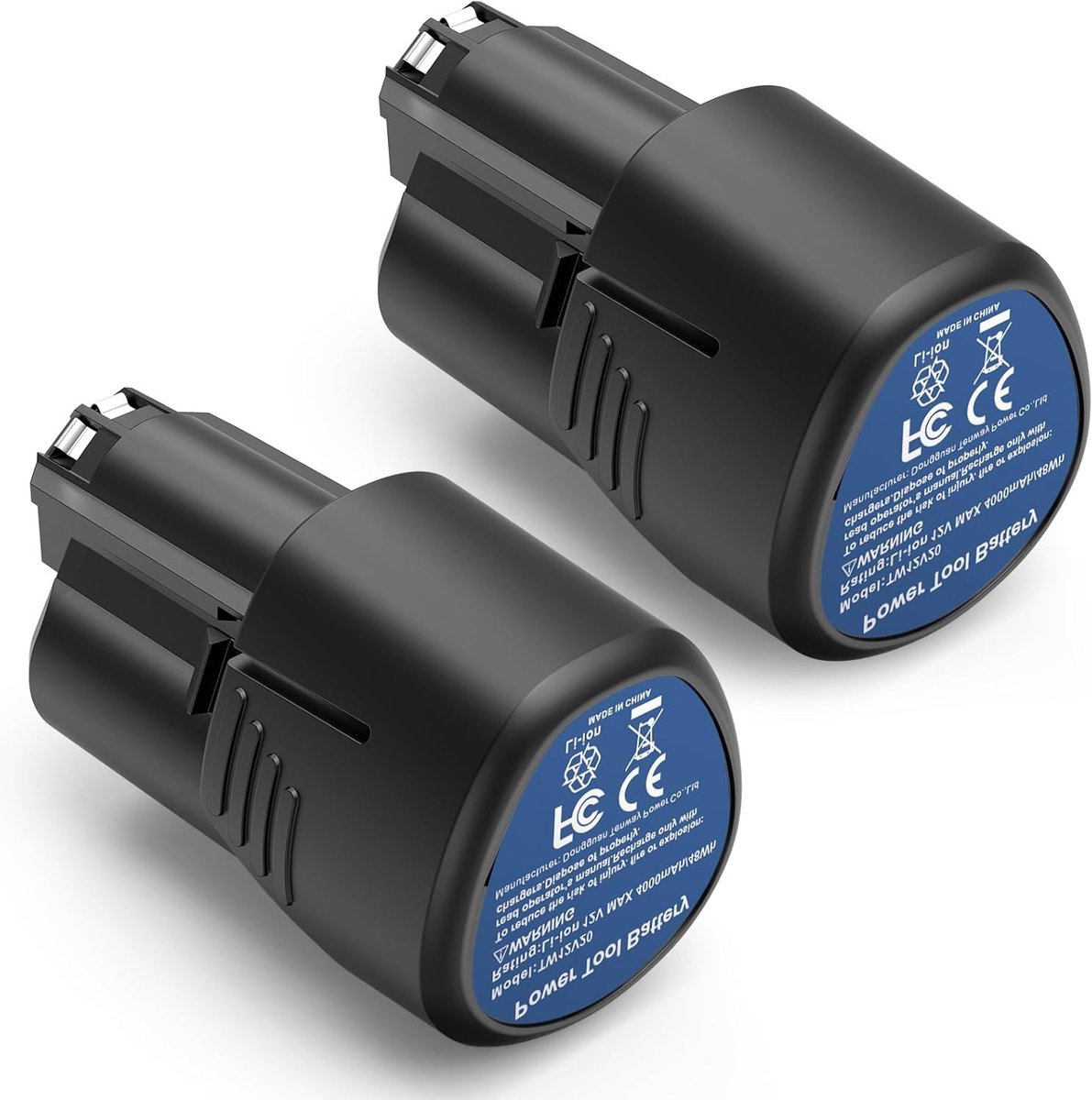 Pack van 2 4000 mAh Lithium Ion Batterijen voor Dremel 8260 8240 8250 - Multifunctionele Accu voor Rotatietools, 12V 4Ah Vervangingsbatterij voor Gereedschap