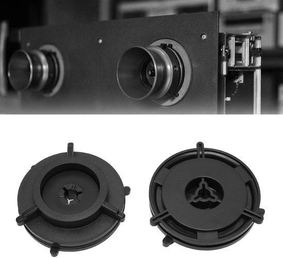 Dailygoods - Reel to Reel Tape Opener - Kunststof Universeel Laadapparaat - 10 Inch - Reel Hub Adapters - Geschikt voor B67 en Akai - Topkwaliteit van Dailygoods — afbeelding 2