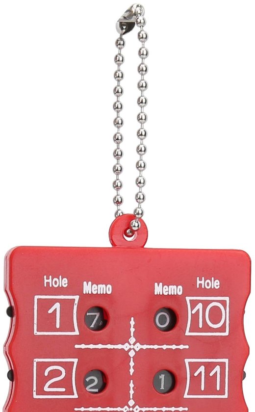 Dailygoody - Golf Score Teller - Golf Score Board - Compact en lichtgewicht - 2 stuks - Score indicator - Perfect voor golfers - Handig voor 18 holes — afbeelding 2