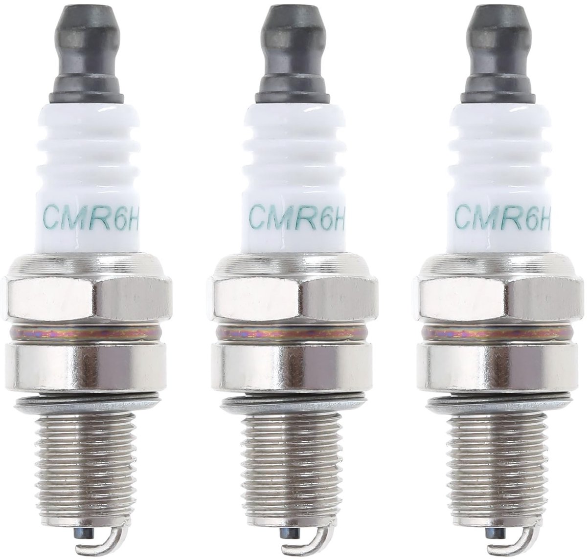 Dailygoody - CMR6H Bougie - Vervangende bougies voor trimmer - 3 stuks - Tuin gereedschap accessoires - Hoogwaardige keramiek - Geschikt voor Stihl FS...