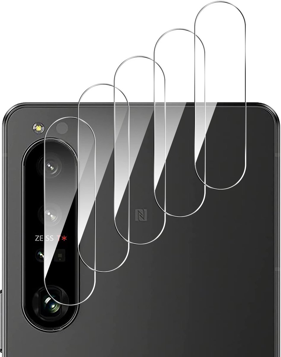 Dailygoody - camerabescherming - ultradunne HD-glazen - krasbestendig - 5 pack - optimale bescherming voor jouw smartphone