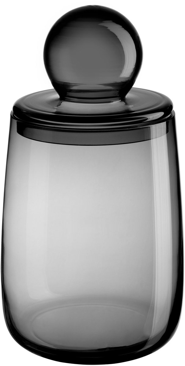 ASA Selection sarabi pot met deksel, voorraadpot, glazen pot, bewaarpot, glas, grijs, 2 L, 53575009