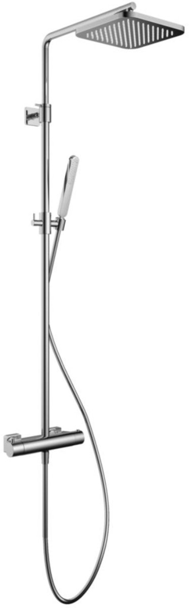 Hotbath Gal - Stortdoucheset - 220 mm Hoofddouche - 360 mm Hartafstand - Glijstang - Staaf