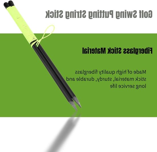 Golf Putting String Stick voor Precisie Aligneren en Verbeteren van je Swing - Trainingshulpmiddel voor Golfvaardigheden van Merkloos — afbeelding 4