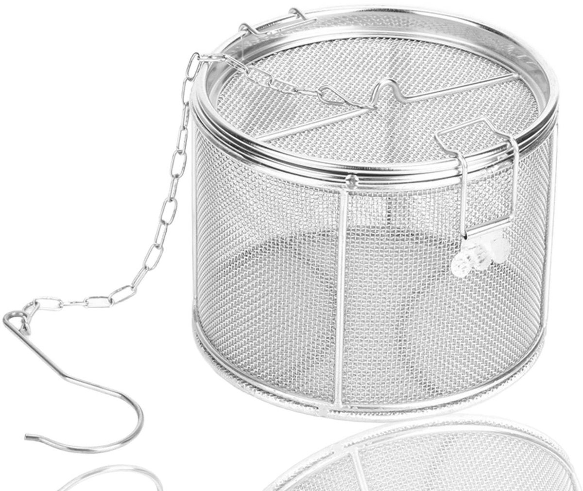 Dailygoody - Roestvrij staal theebol infuser - Theezeefjes voor losse thee - Vaatwasserbestendig - Zilverkleurig - Koken Tools - Geschikt voor thee li.