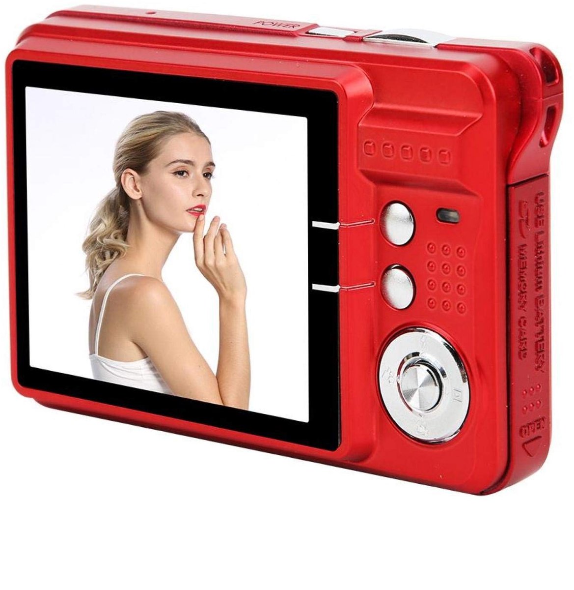 Dailygoody - Digitale Camera - Compactcamera - 8x Zoom - Zwart - HD Digitale Camera - Ondersteuning voor 32GB - Geschikt voor Fotografie - Compact for..
