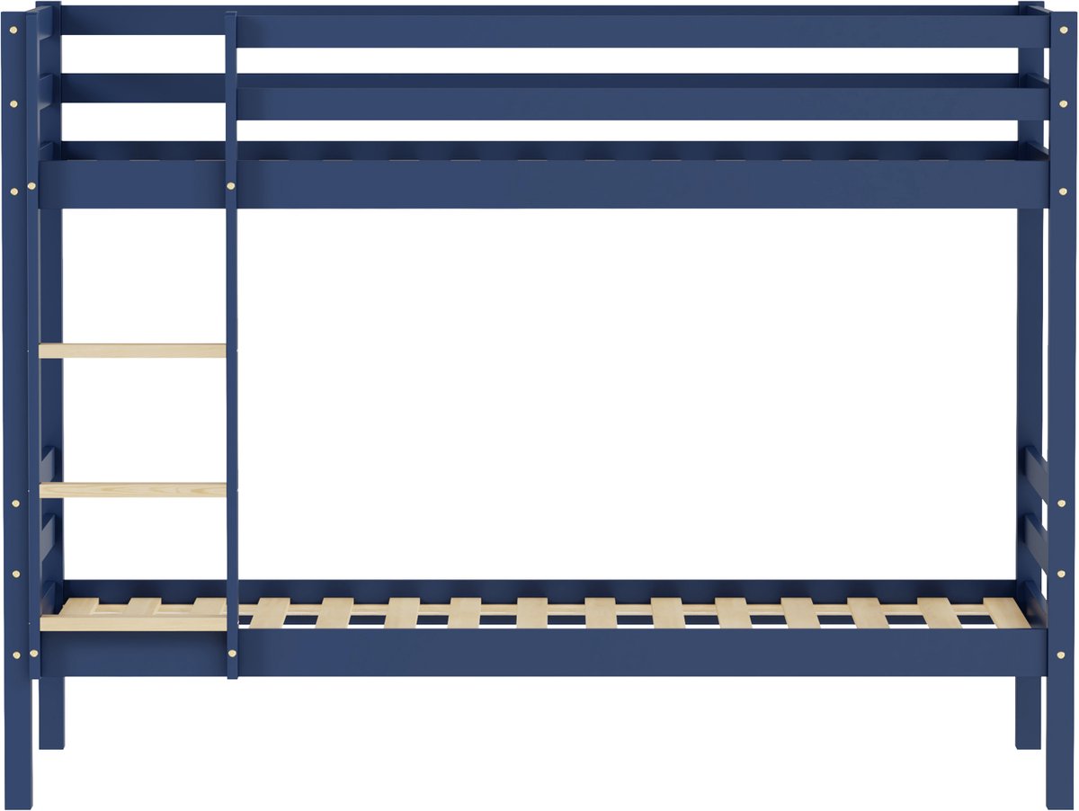Kinderstapelbed 190x90cm donkerblauw AMBER