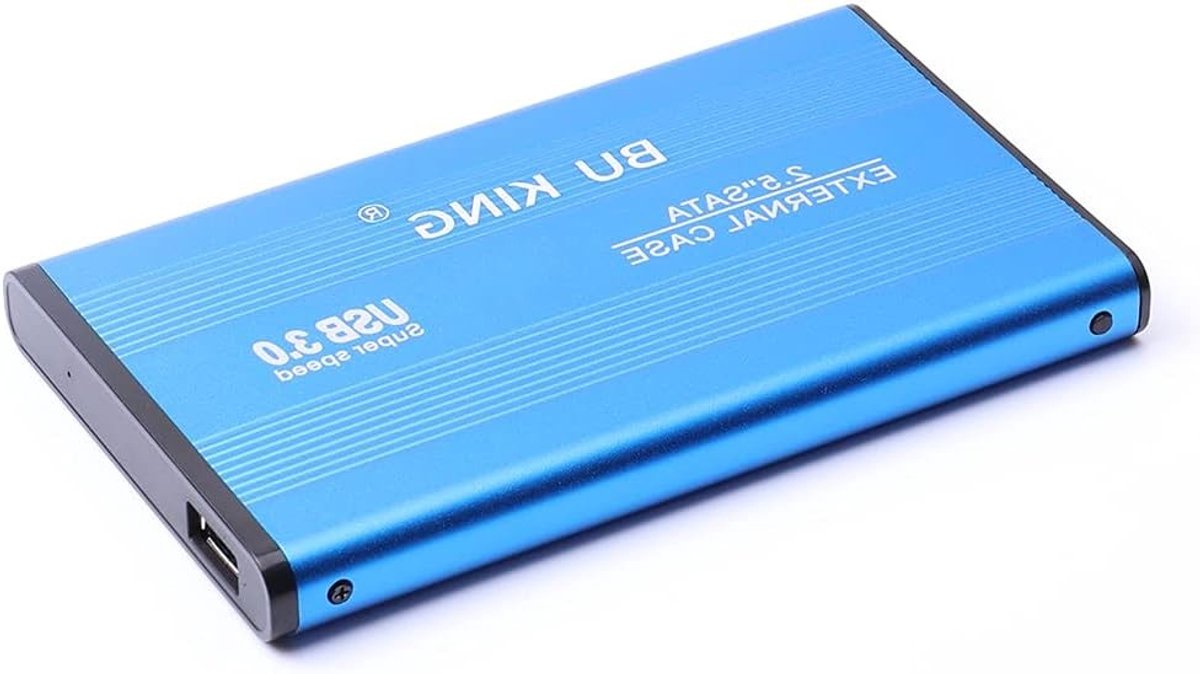 Externe 1TB mobiele harde schijf behuizing van aluminium - USB 3.0, draagbaar en duurzaam