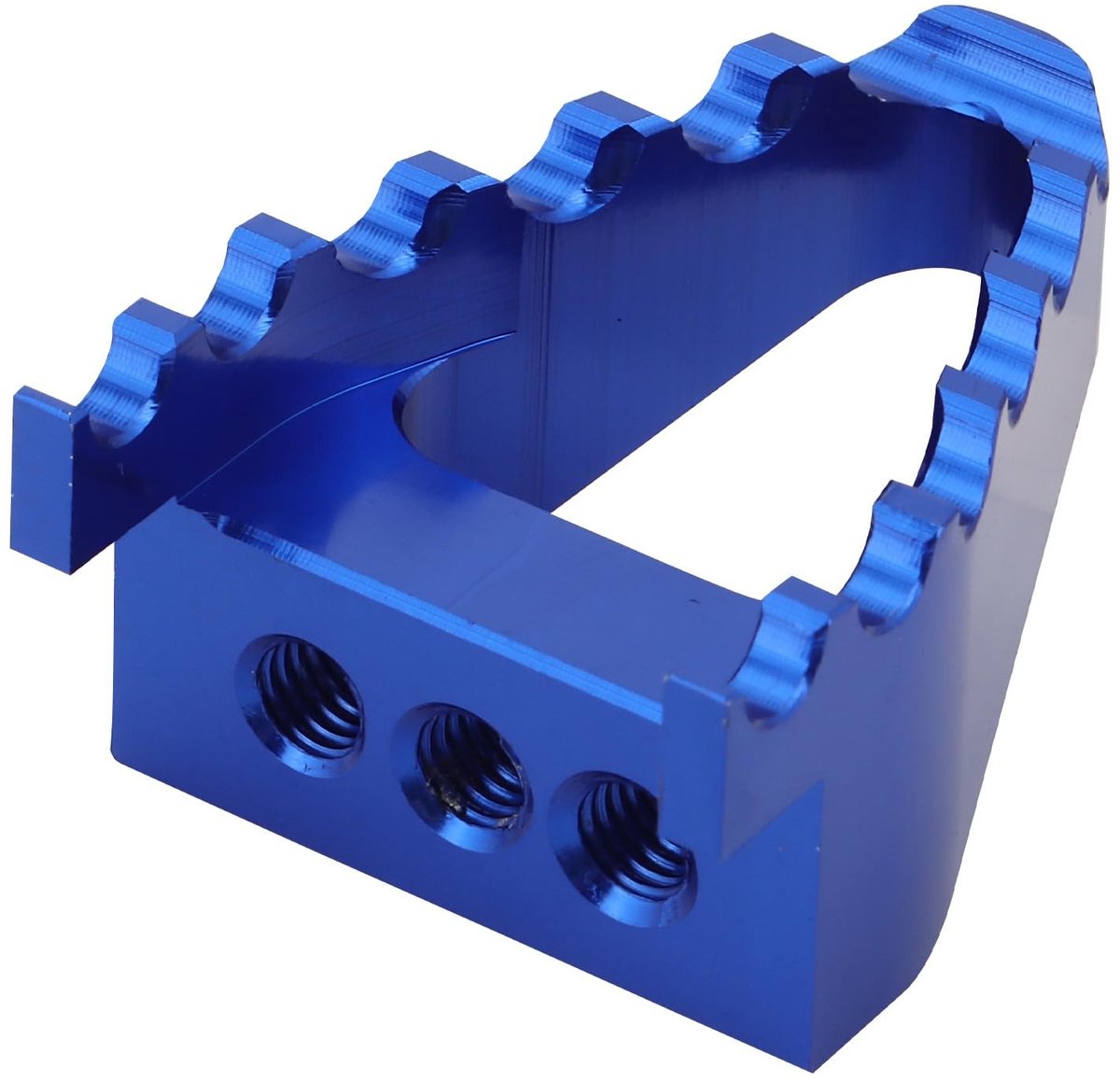Dailygoody - WOOSTAR CNC Aluminium Voetsteun voor Yaxiang Zuma Bosuer Dirt Pit Bike - Blauw