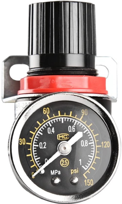 Dailygoody - Gas Air Regulator - 1-22lb/cm² - Stabiele druk - AR2000 - Hoog precisie - Voor luchtbehandeling - China - 182 gram — afbeelding 4