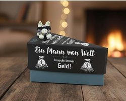Dailygoody - Geschenkdoos - Geldgeschenk verpakking - Origineel ontwerp - Taartstuk - Cadeaubon houder - Perfect voor elke gelegenheid - Voor mannen e...
