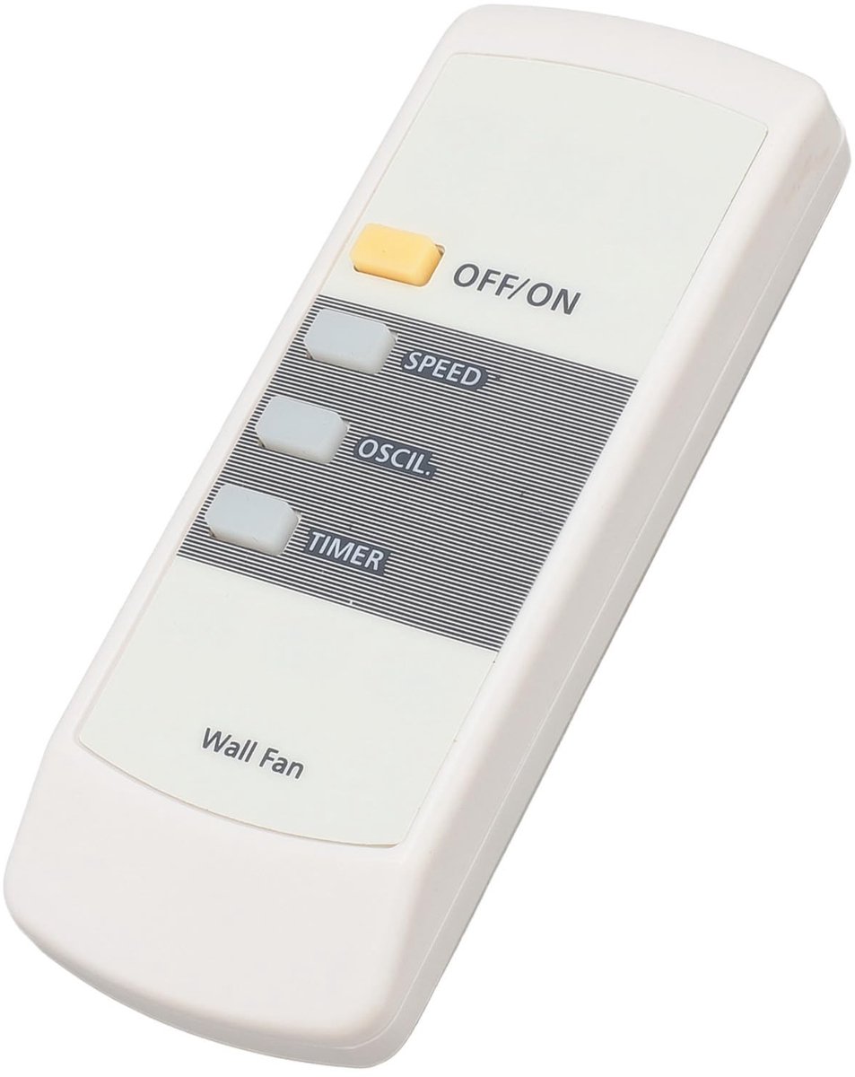 Dailygoody - Universele Afstandsbediening voor Wandventilator - Multifunctionele Vervangingsoplossing