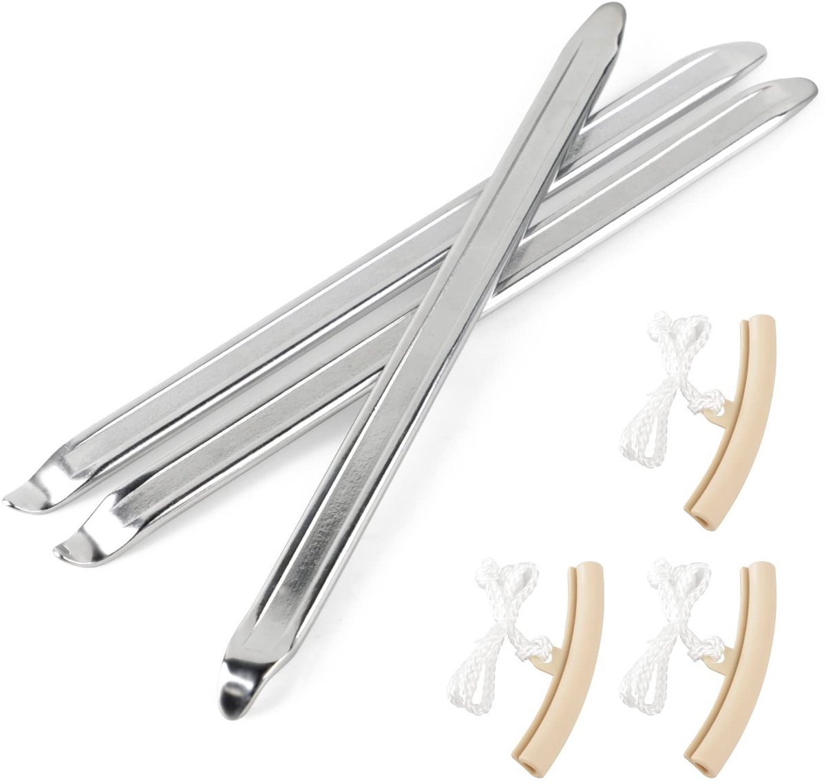 MTTProducts - Bandenmontage Levers - 3 Stuks - Hoogwaardige Staal - 30cm - Tyre Mounting Irons - Geschikt voor Auto en Motor - Tyre Remover