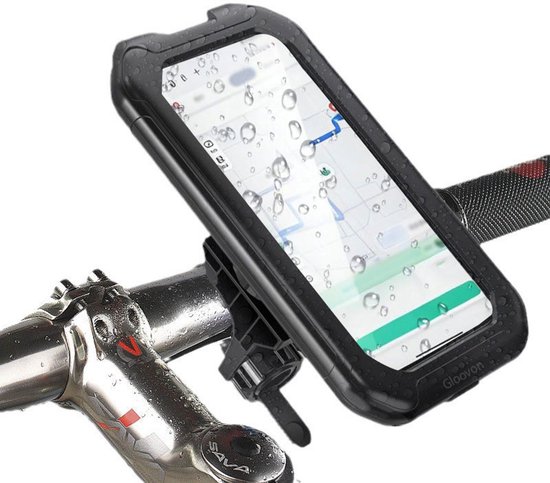 Waterdichte Telefoonhouder Fiets Motor Scooter 7 Inch IPX6 Schokbestendig Camera Venster Oplaadpoort