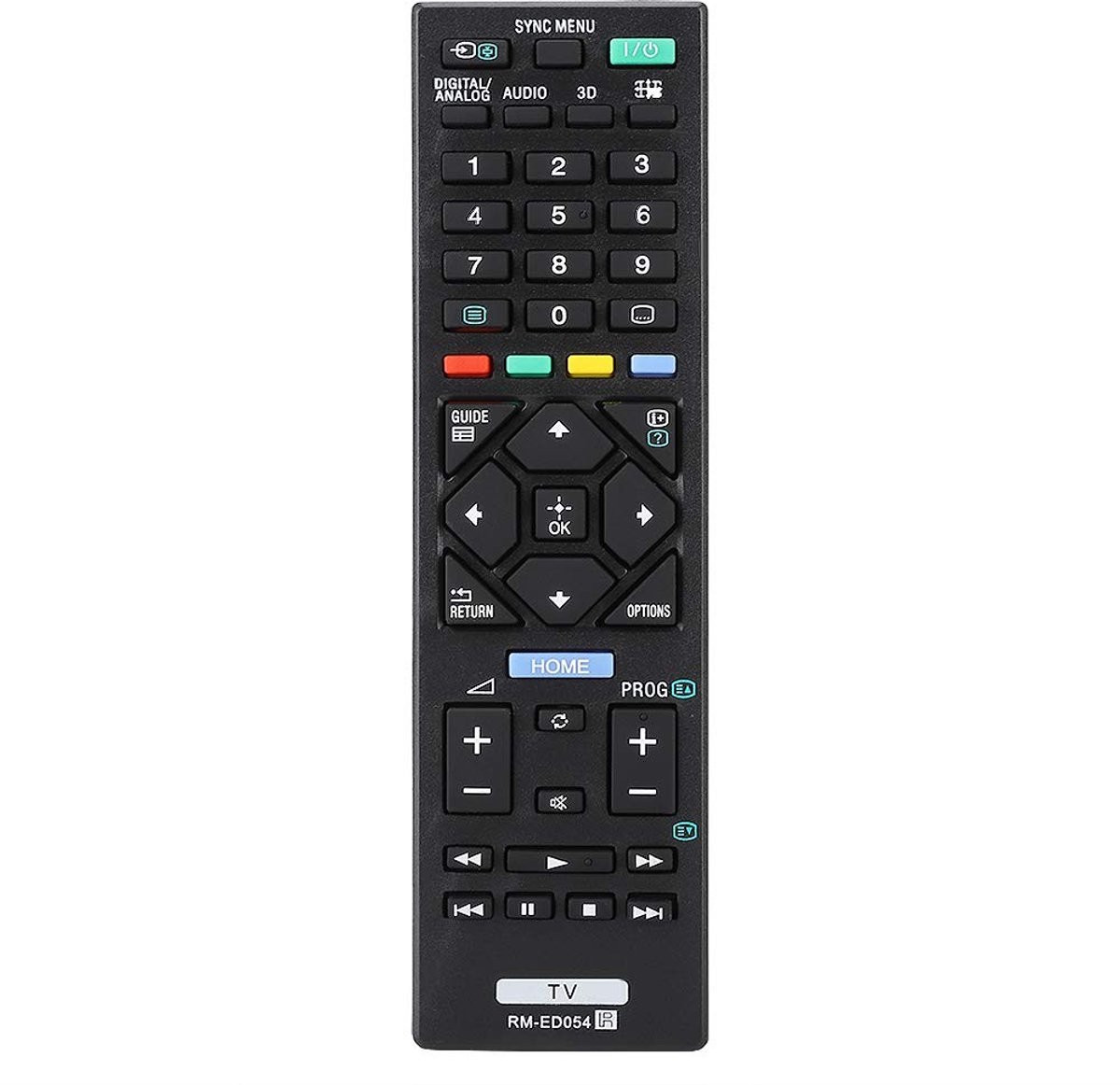 aladdien - TV Remote Control - Sony Smart TV - Innovatieve afstandsbediening - Compact en gebruiksvriendelijk - Vervangingscontroller - Geschikt voo..
