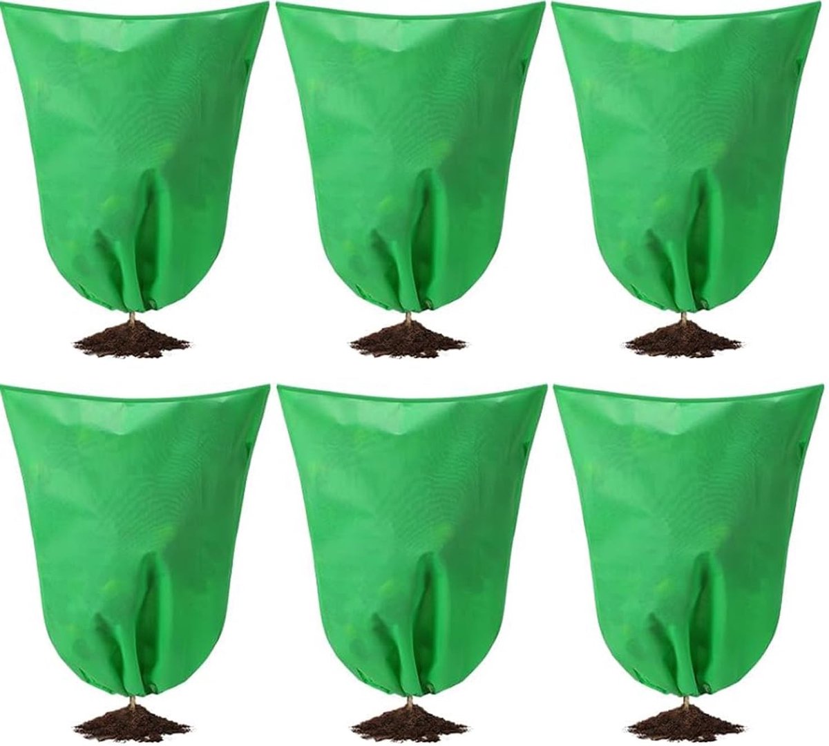NTHProducts - Winterbescherming - Plantenzak - Ademend - 6 x 80 cm - Vorstbescherming - Geschikt voor bomen en balkonplanten - Plantcover