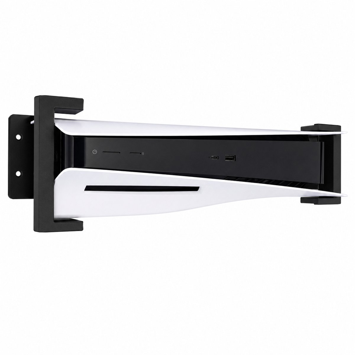 PS5 Onder Bureau Houder - Disc Versie - PlayStation 5 Houder Onder Tafel - Onzichtbare Console Beugel - Ruimtebesparende Gaming Setup Accessoire - Stevige Montage Beugel Voor PS5 - Zwart – foto 4