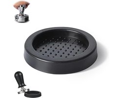Hoge kwaliteit tamping mat voor espresso, 60 mm binnendiameter, antislip silicone, ideaal voor barista werkstations en koffiebars, eenvoudig schoon te maken en duurzaam