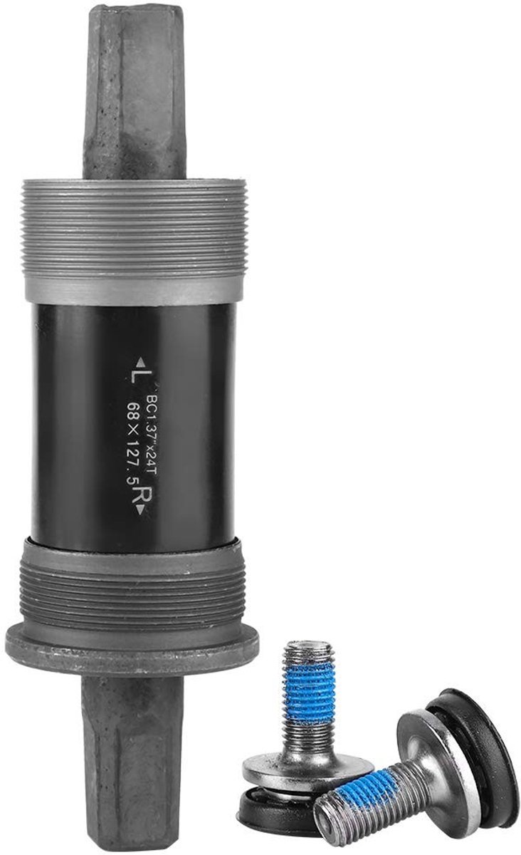 Allecto - Vierkante Trapasaansluiting - Conische Middenas - Lichtgewicht en Duurzaam - 68x127.5mm - Geschikt voor Mountainbike - Afgedichte Lagers
