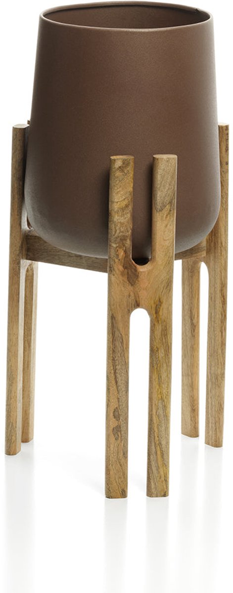 The Forked Root Planter - Natural Brown - M